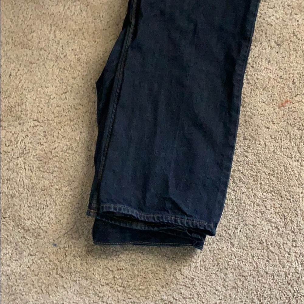 Dark blue old baby jeans 32x32